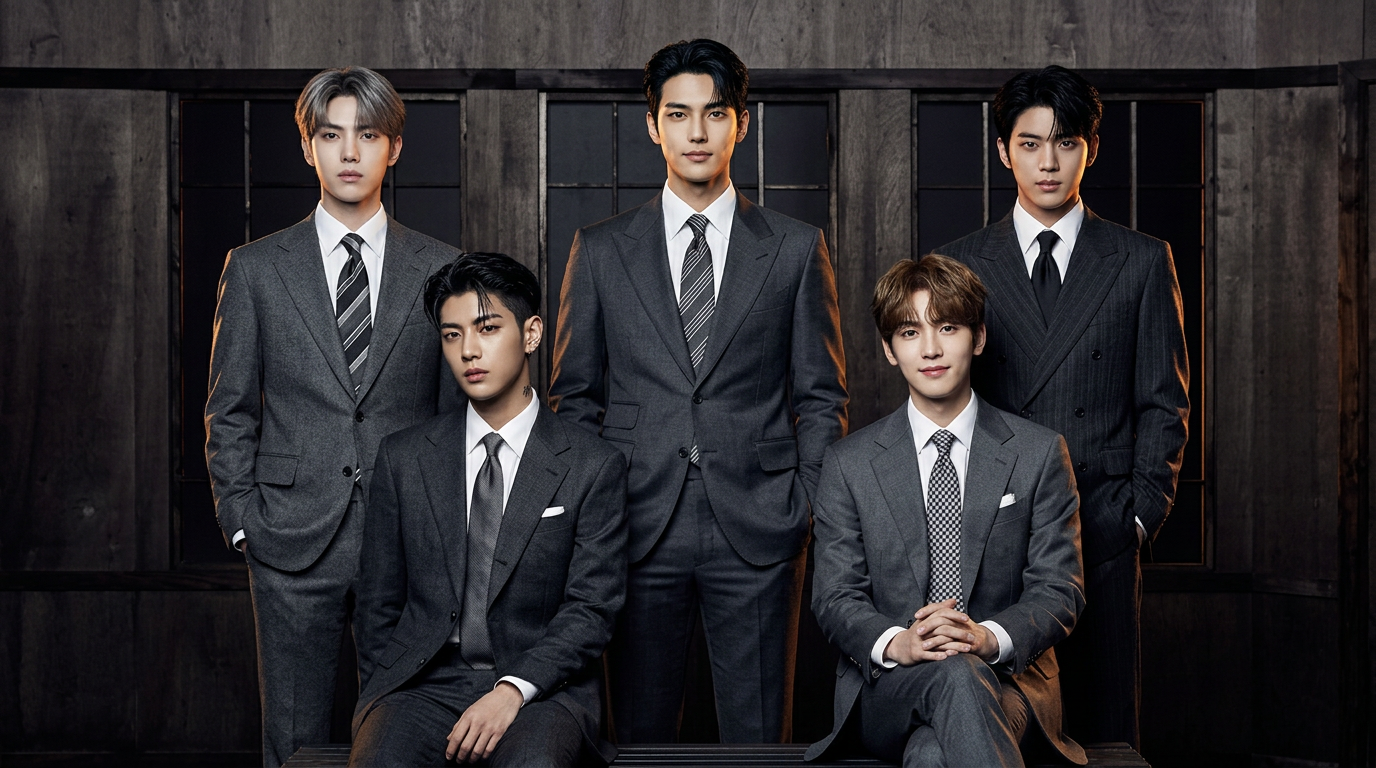 HWARANG 5-member group profile photo